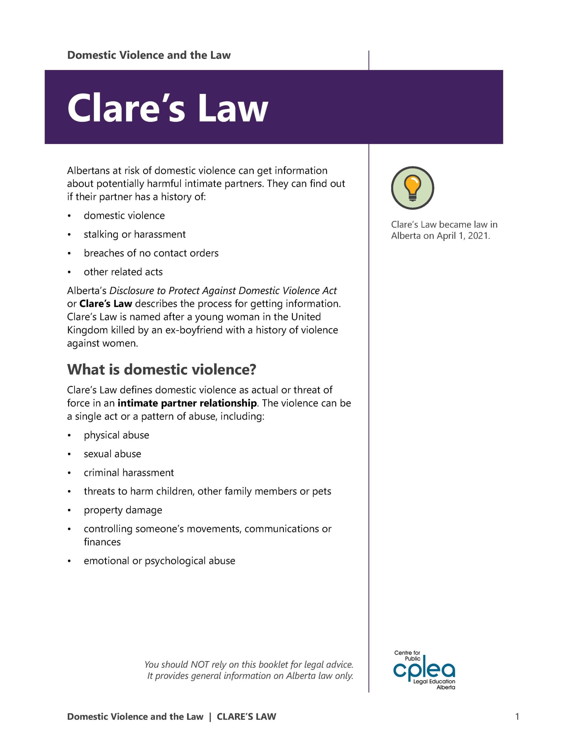 clare's law case study